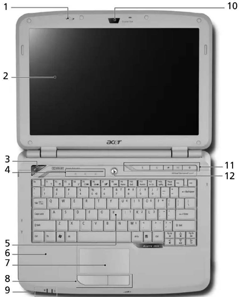 ACER Aspire 2920 - Your Acer notebook tour - 1
