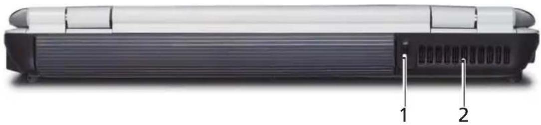 ACER Aspire 2920 - Rear view - 1