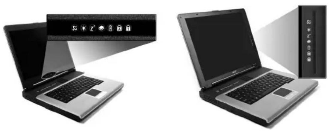 ACER Aspire 1520 - Indicators - 1