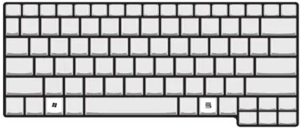 ACER Aspire 1520 - Windows keys - 1