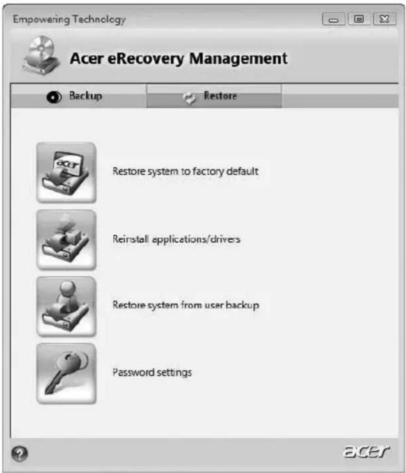 ACER Aspire 5535 - Restore - 1