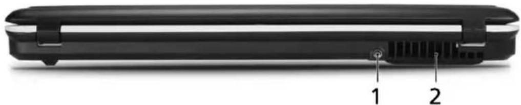 ACER Aspire 7520G - # Icon Item Description - 1