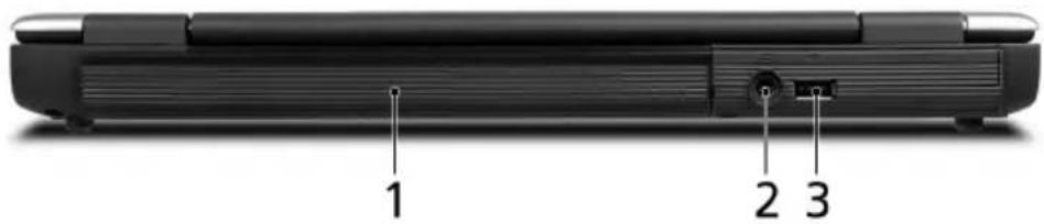 ACER Aspire 5500 - Rear view - 1