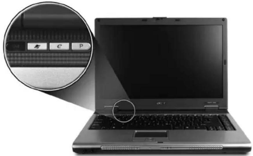 ACER Aspire 5500 - Easy-launch buttons - 1