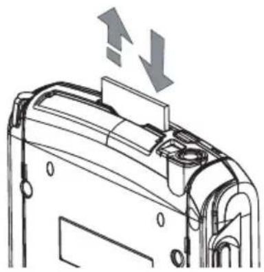 TOSHIBA e830 - Removing an SD Card - 1