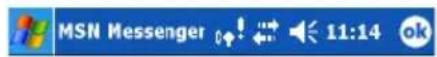 TOSHIBA e830 - Chatting with Contacts - 1