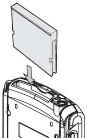 TOSHIBA e830 - Inserting a CF Type II card - 1
