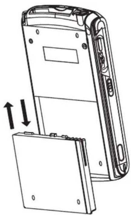 TOSHIBA e830 - Attaching the Main Battery Pack - 1