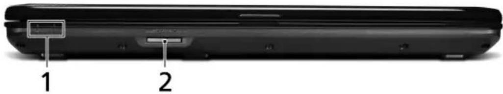 ACER E625 - Closed front view - 1