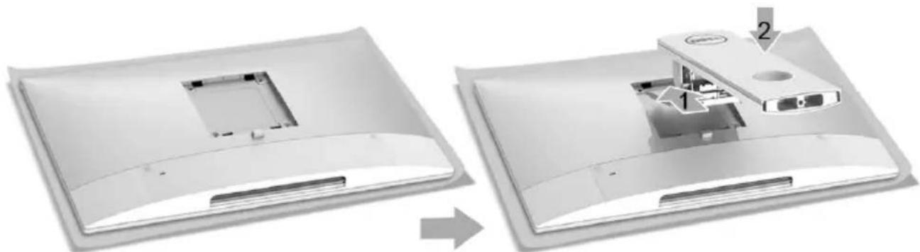 DELL MR2217 - Attaching the Stand - 4