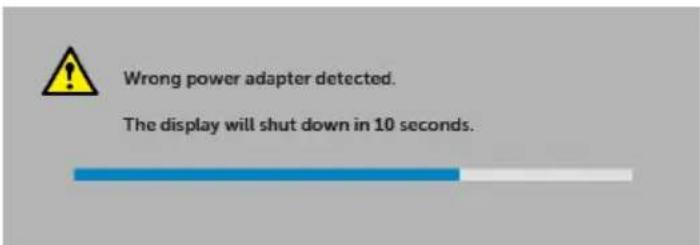 DELL MR2217 - OSD Warning Messages - 9