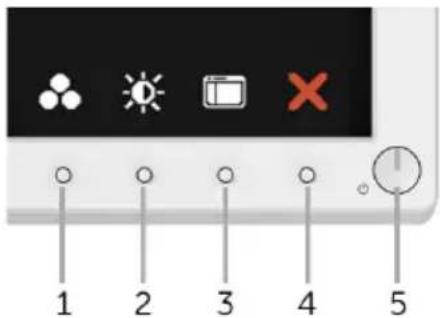 DELL MR2217 - Using the Front Panel Controls - 1