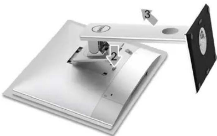 DELL MR2217 - Removing the Monitor Stand - 3