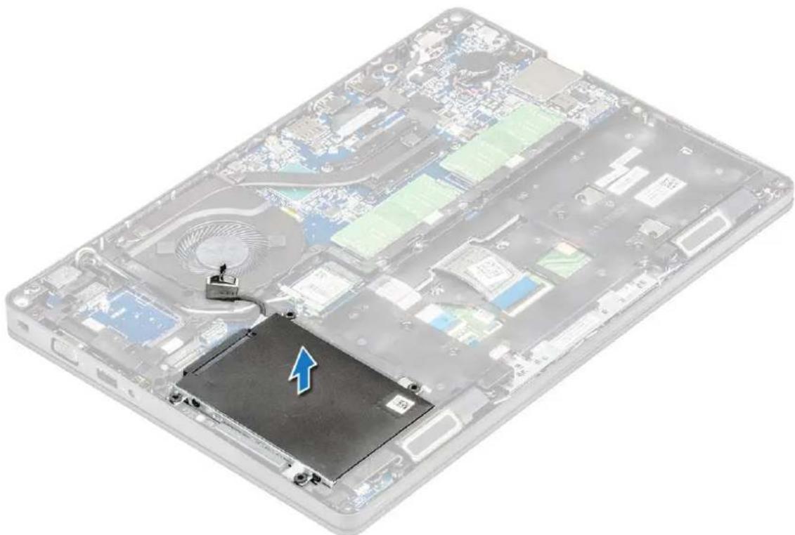 DELL Latitude 5491 - Removing hard drive - 2