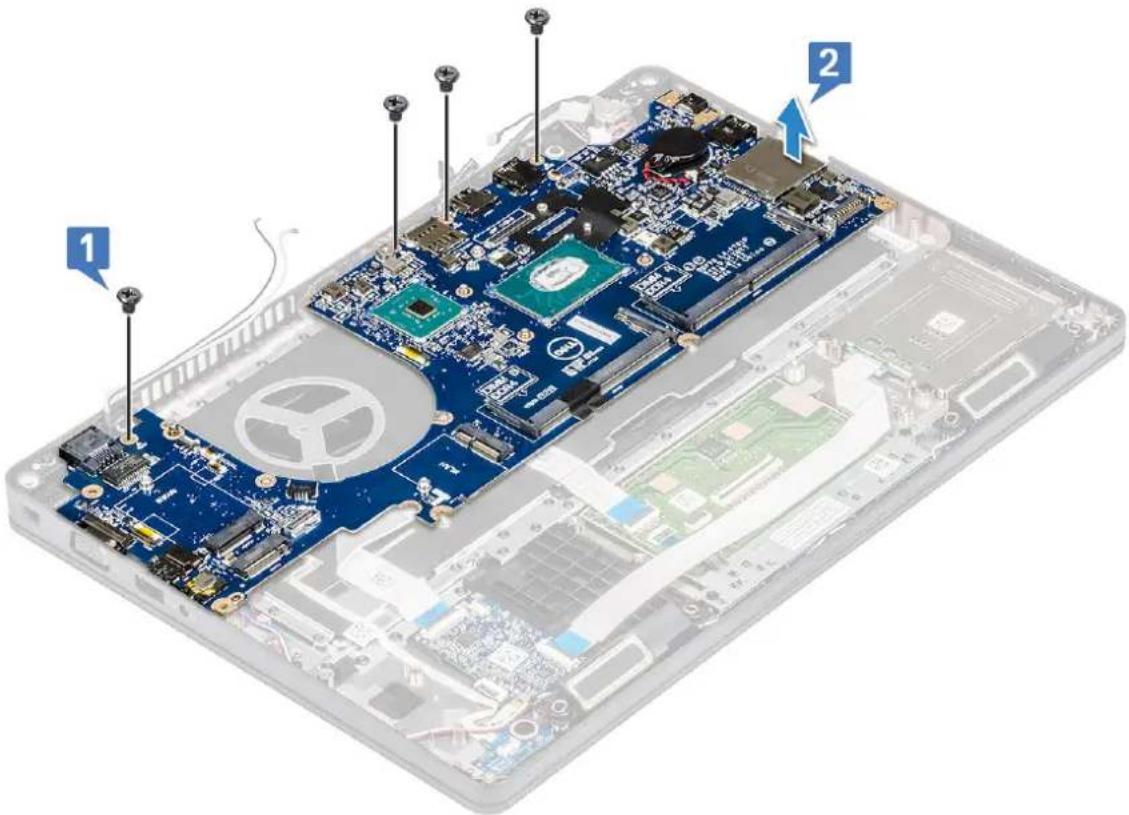DELL Latitude 5491 - NOTE: Ensure SIM card tray is removed - 1