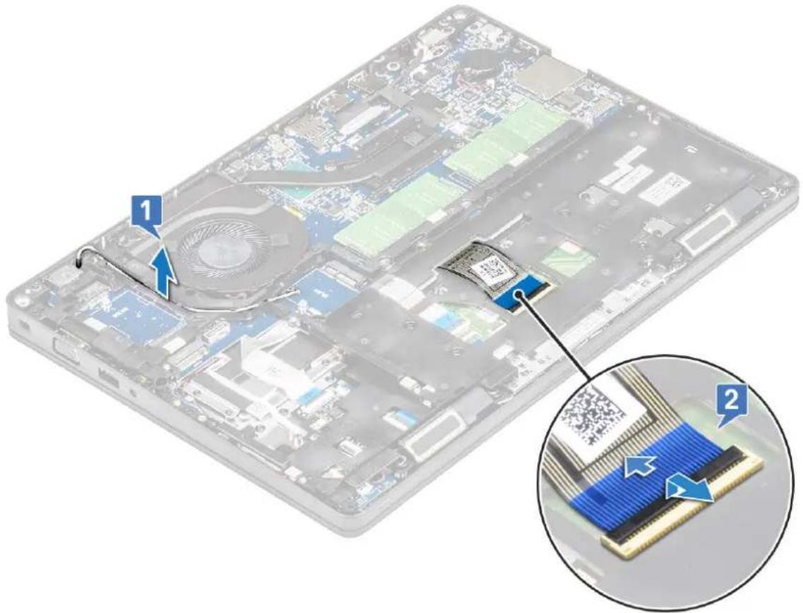 DELL Latitude 5491 - Removing the chassis frame - 3