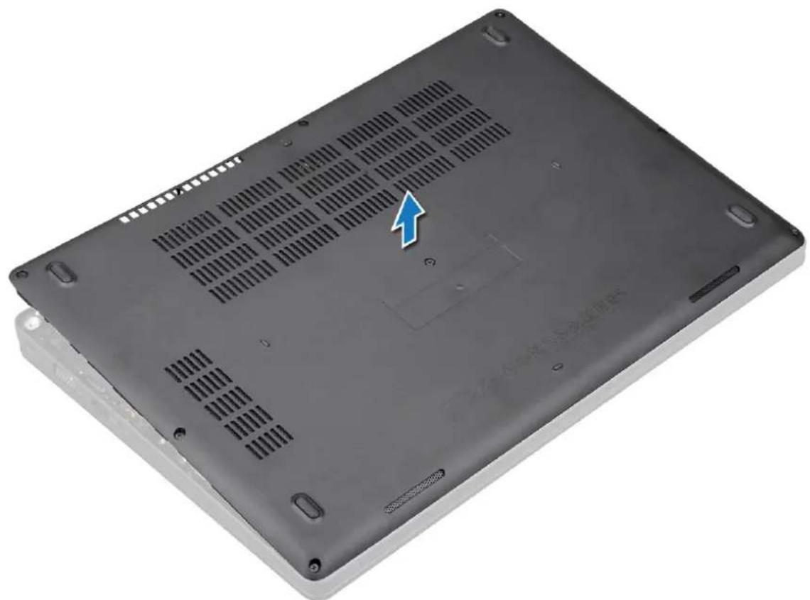DELL Latitude 5491 - Removing the base cover - 3