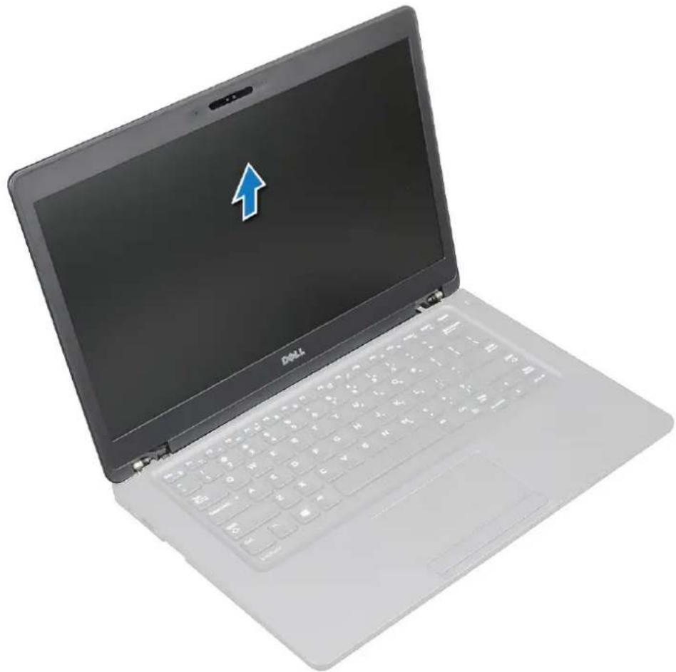 DELL Latitude 5491 - Removing display assembly - 4