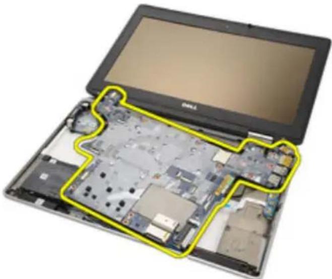 DELL Latitude E6420 ATG - Removing the System Board - 10