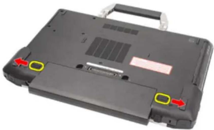 DELL Latitude E6420 ATG - Removing the Battery - 1
