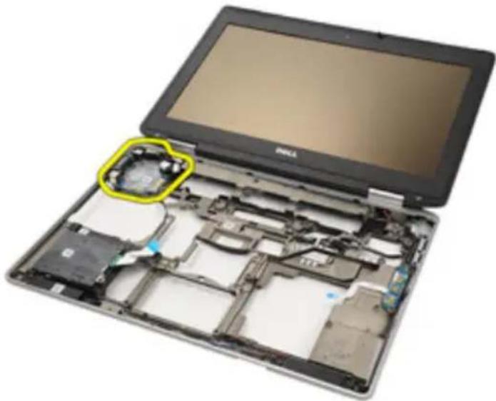 DELL Latitude E6420 ATG - Removing the Input/Output (I/O) Board - 2
