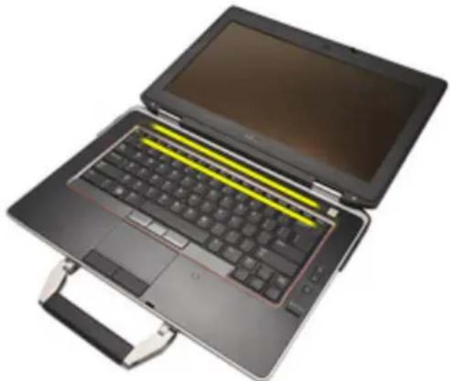 DELL Latitude E6420 ATG - Removing the Keyboard Trim - 1