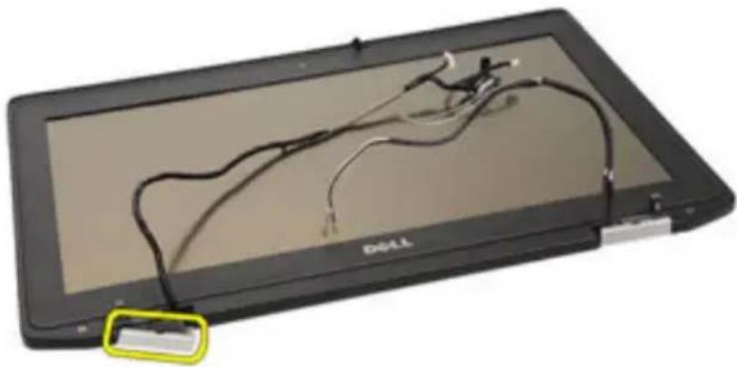 DELL Latitude E6420 ATG - Removing the Display Hinge Covers - 2
