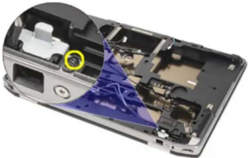 DELL Latitude E6420 ATG - Removing the Modem Connector - 5