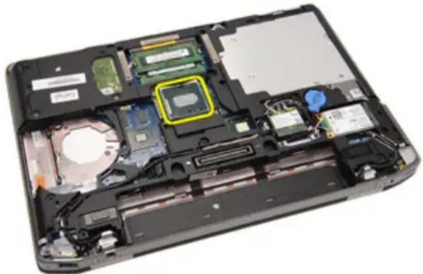 DELL Latitude E6420 ATG - Removing The Heat Sink - 5