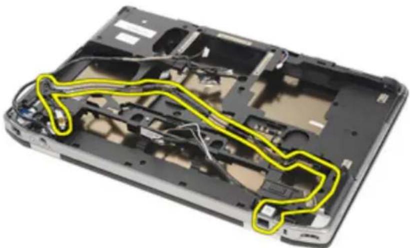DELL Latitude E6420 ATG - Removing the Modem Connector - 7