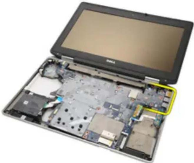 DELL Latitude E6420 ATG - Removing the System Board - 9