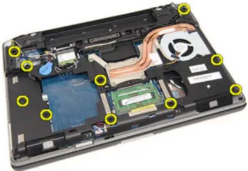 DELL Latitude E6420 ATG - Removing the Palm Rest Assembly - 1