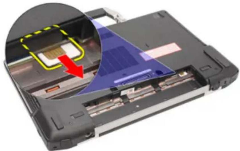 DELL Latitude E6420 ATG - Subscriber Identity Module (SIM) Card 7 - 2