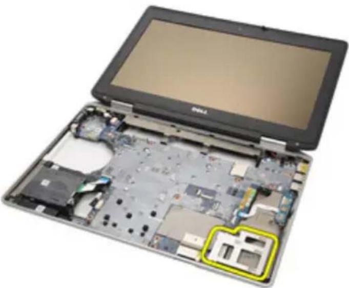 DELL Latitude E6420 ATG - Removing the ExpressCard Cage - 2