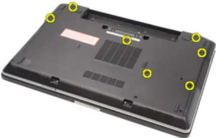 DELL Latitude E6420 ATG - Removing the Base Cover - 1