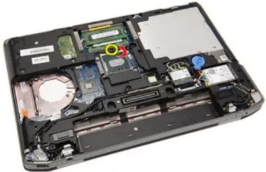 DELL Latitude E6420 ATG - Removing The Heat Sink - 4