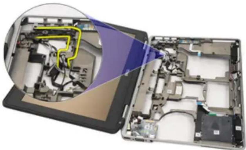 DELL Latitude E6420 ATG - Removing the Modem Connector - 1
