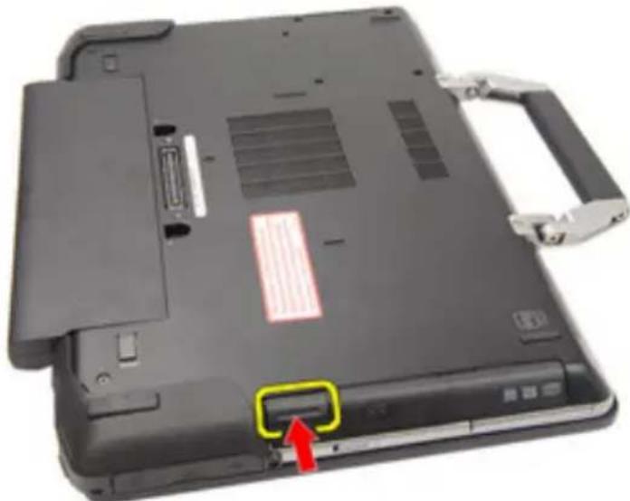 DELL Latitude E6420 ATG - Removing The Optical Drive - 1