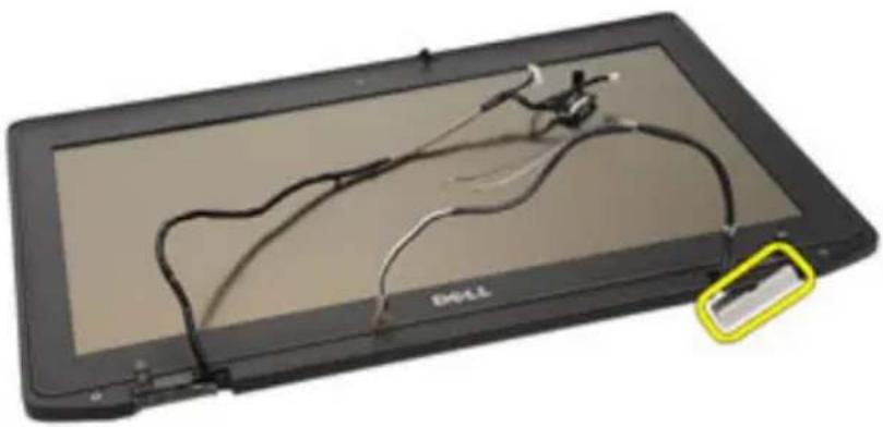 DELL Latitude E6420 ATG - Removing the Display Hinge Covers - 4