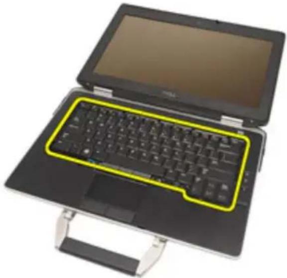 DELL Latitude E6420 ATG - Removing the Keyboard - 3
