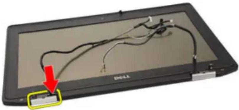 DELL Latitude E6420 ATG - Removing the Display Hinge Covers - 1