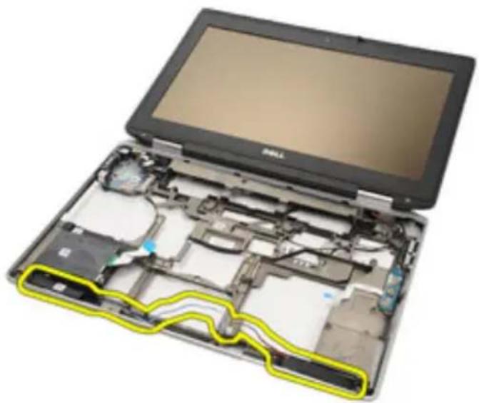 DELL Latitude E6420 ATG - Removing the Speakers - 3