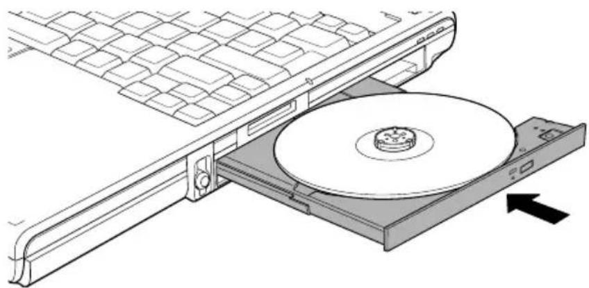 TOSHIBA Portege R400 - Loading discs - 7