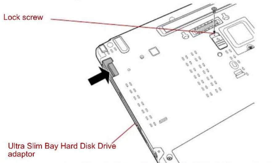 TOSHIBA Portege R400 - Inserting a module - 1