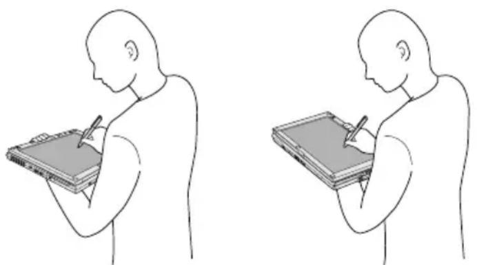 TOSHIBA Portege R400 - Operating the computer in Tablet mode - 2