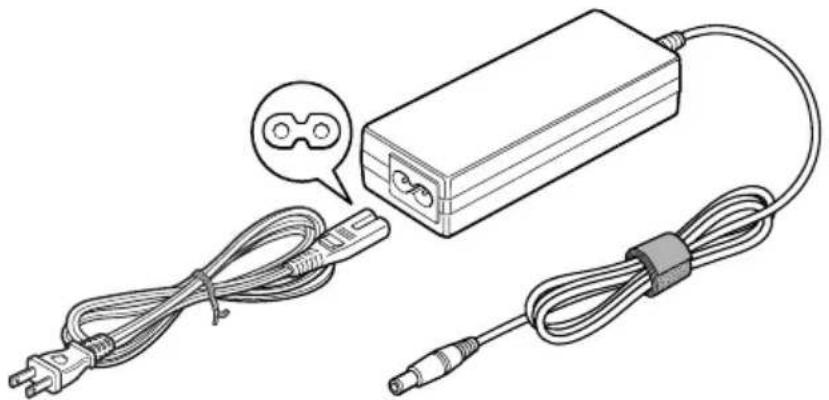 TOSHIBA Portege R400 - AC adaptor - 1
