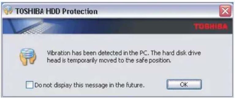TOSHIBA Portege R400 - Using the Hard Disk Drive (HDD) Protection - 2