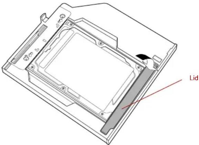 TOSHIBA Portege R400 - Ultra Slim Bay HDD Adaptor - 3