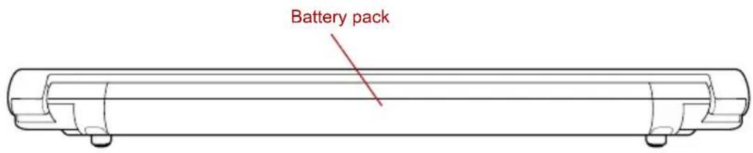 TOSHIBA Portege A600 - Back - 1