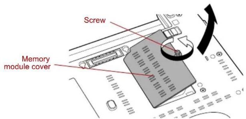 TOSHIBA Portege A600 - Installing a memory module - 3